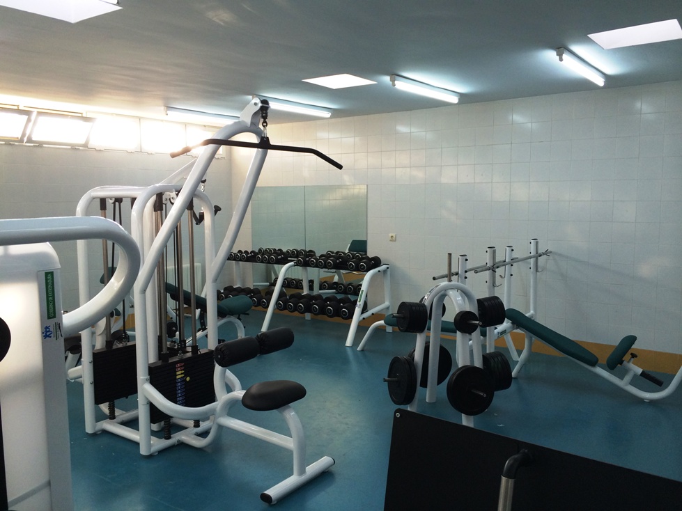 Sala de musculación del centro